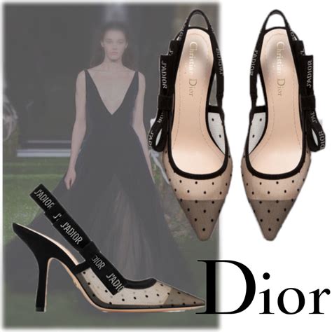 dior mesh slingback|dior slingback heels price.